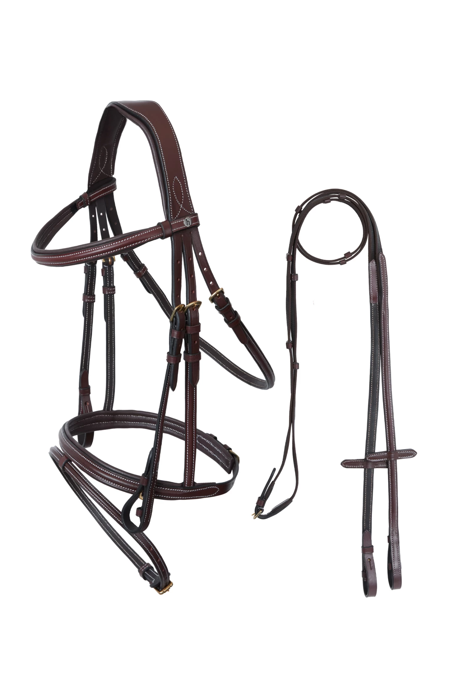 Horze Buxton Anatomische Trense Mit Zügeln – Bild 7