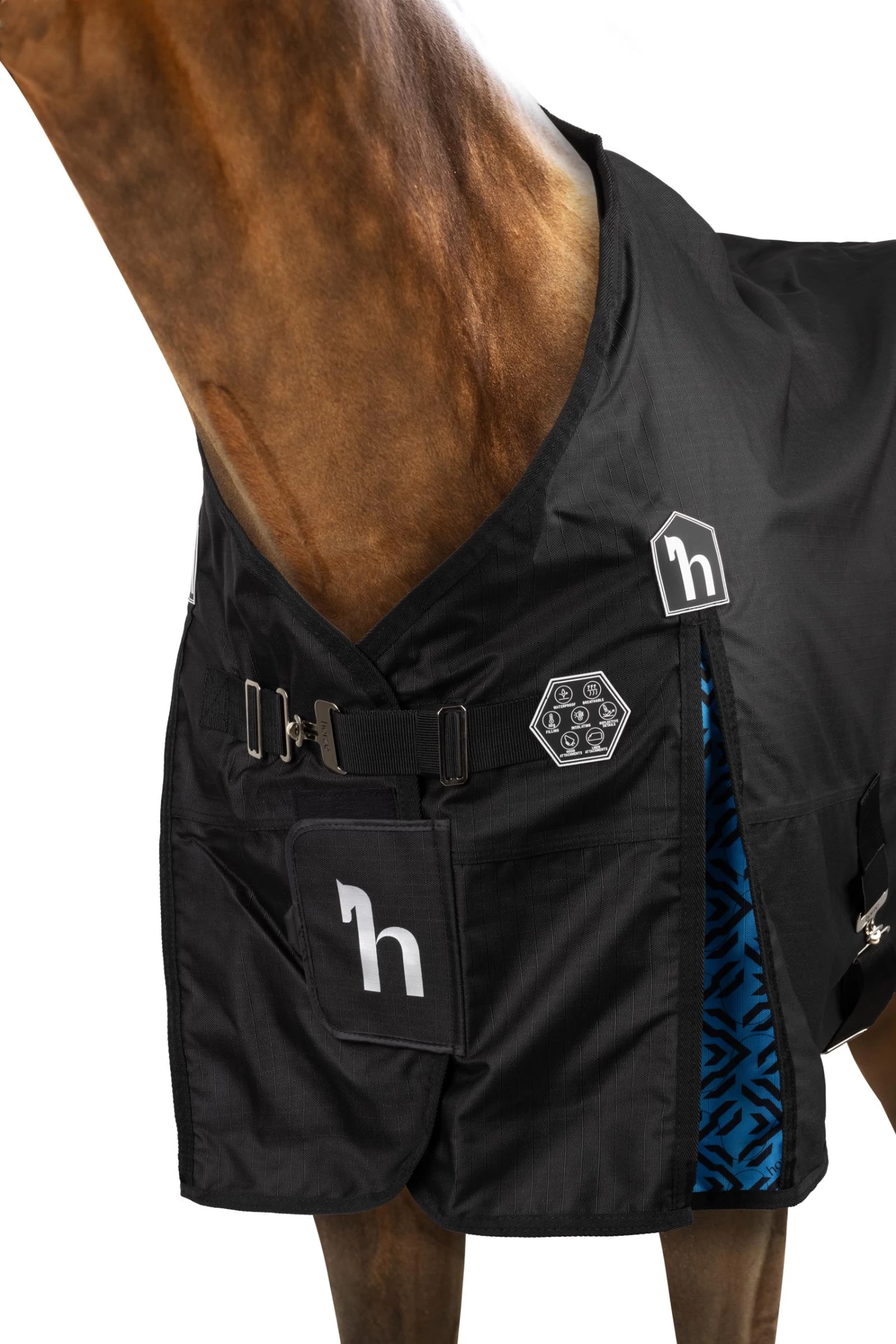 Horze Quebec 1200D Weidedecke – Bild 2