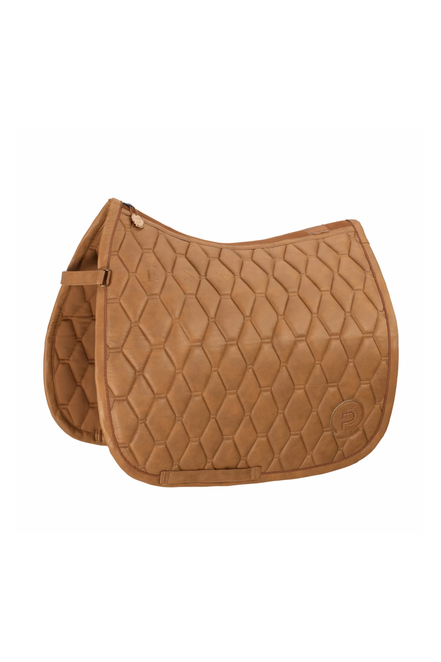 Eskadron Platinum 23 Metallic Faux Leather Dressurschabracke – Bild 2