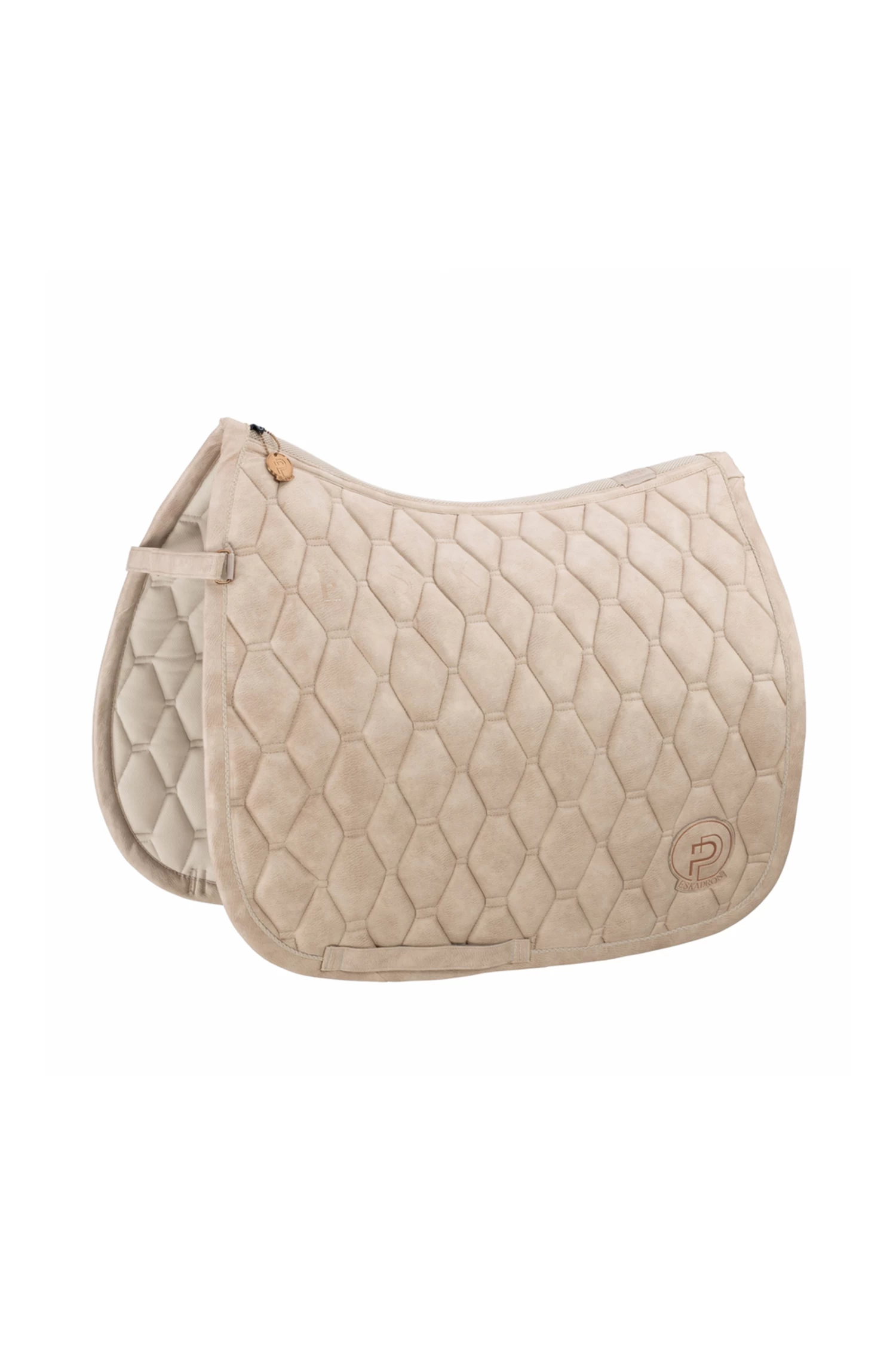 Eskadron Platinum 23 Metallic Faux Leather Dressurschabracke – Bild 4