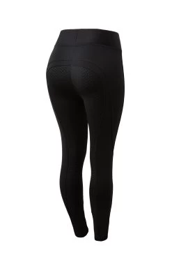 Horze Active Winterreitleggings Mit Vollbesatz Und Silikon-Grip Für Damen