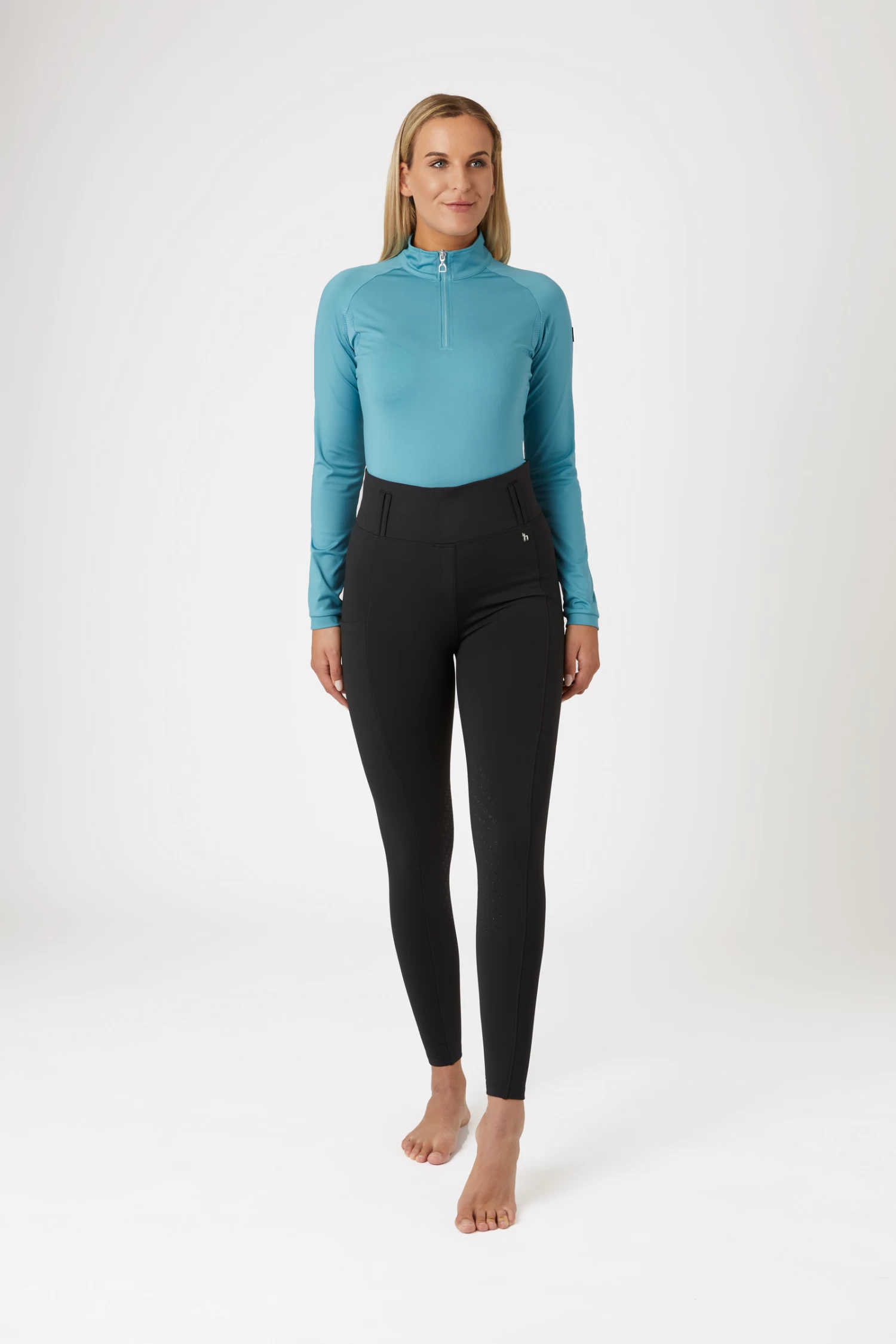 Horze Everly Kniebesatzreitleggings Für Damen – Bild 3