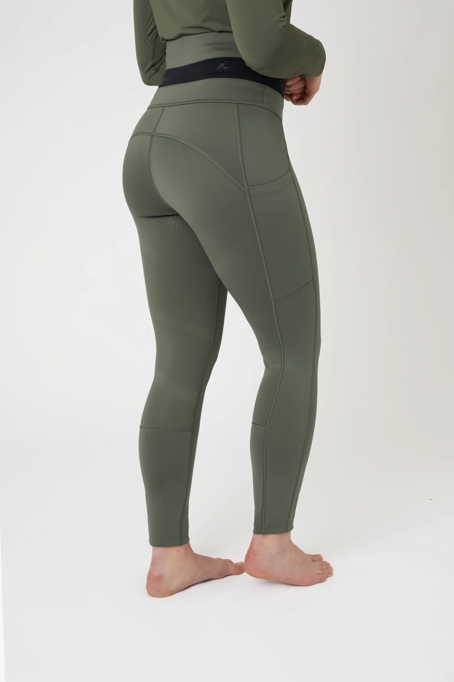 B Vertigo Caitlin Damen High Waist Reitleggings Mit Vollgrip – Bild 2