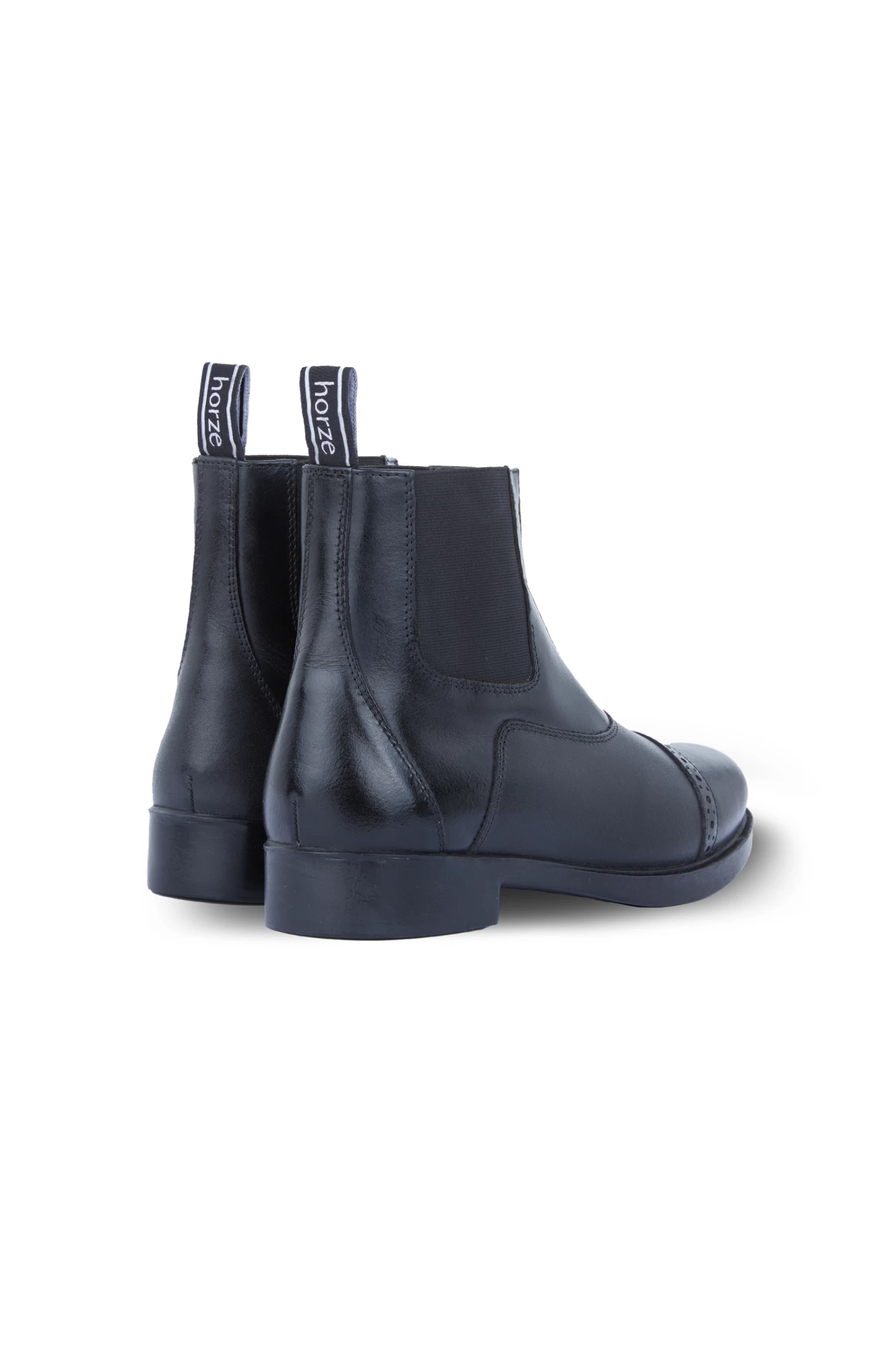 Horze Damen Leder Reitstiefeletten Mit Reißverschluss – Bild 4