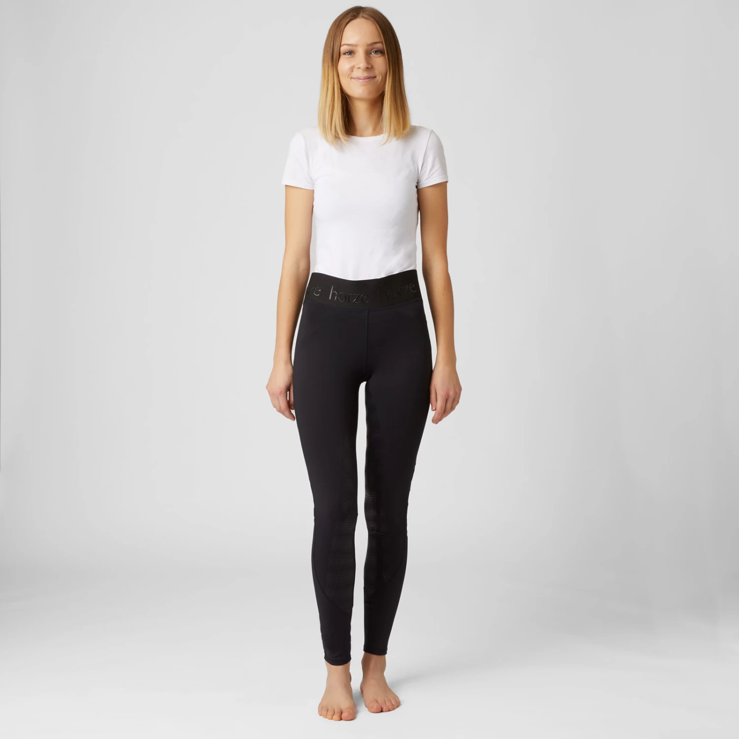 Horze Damen Reitleggings Mit Vollbesatz Und Elastischem Bund – Bild 19
